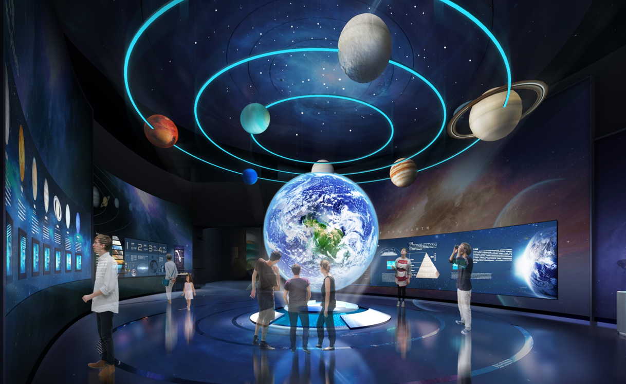 地質博物館展廳