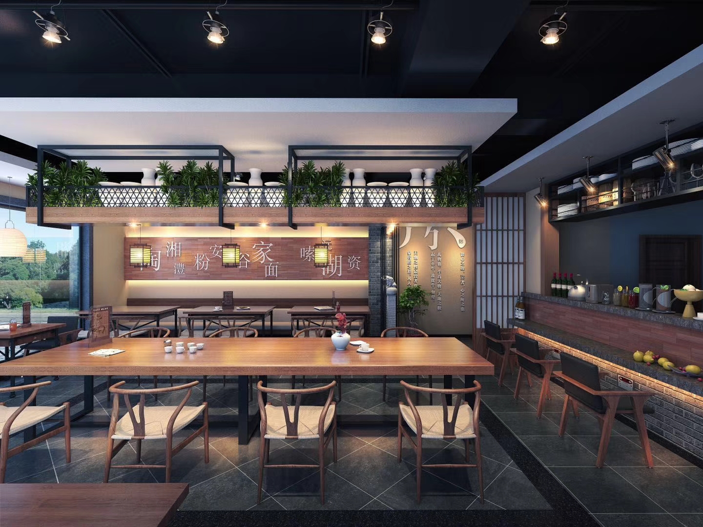 陶家湖-餐飲店鋪設(shè)計(jì)